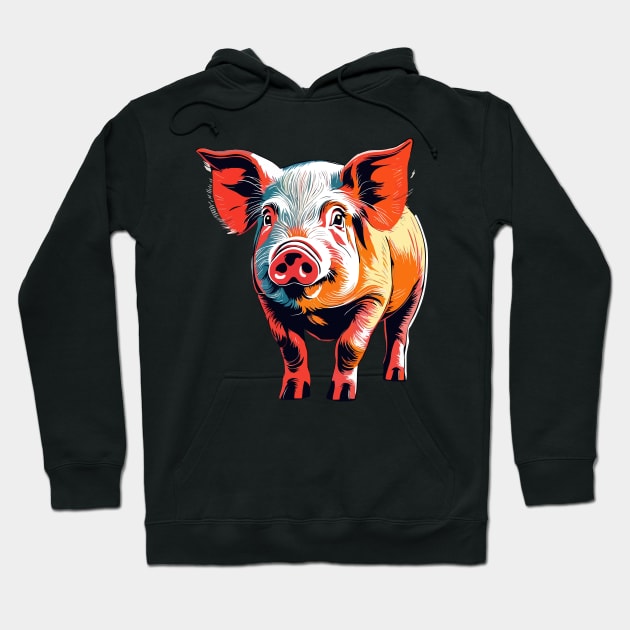 One Little Piggy Hoodie by taiche